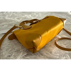NWT Stoney Clover Lane Pouchette yellow Crossbody bag handbag thumbnail 5