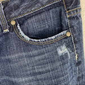 PAIGE Hollywood Hills Distressed Mid Rise Jeans 25 Neutral Casual Concert thumbnail 14
