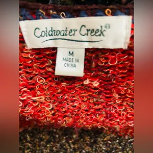COLDWATER CREEK Multi pattern cardigan sweater thumbnail 8