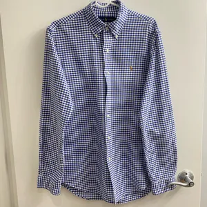 Ralph Lauren Blue Gingham Button-Down Shirt thumbnail 2