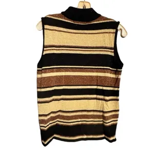 Vintage Kathie Lee Collection‎ Sleeveless Metallic Sweater thumbnail 5