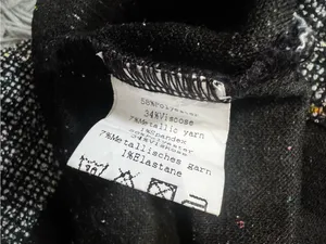 Grace Karin Charcoal Tweed Sheath Dress thumbnail 4