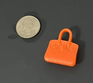 Crocs Orange Purse Jibbitz Charm thumbnail 1