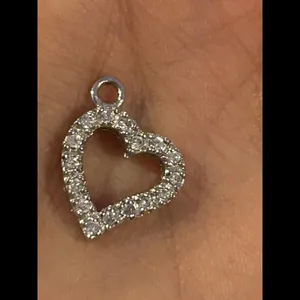 Heart Shape pendant charm 925 sterling silver i41 thumbnail 4