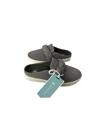 *NEW Revitalign Barbados Hanna Braided Light Gray Slip-On Mules Womens Size 7.5D thumbnail 7