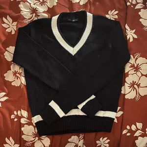 Brandy Melville Leigh Sweater V-Neck thumbnail 1
