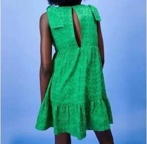 ZARA Dress Mini Green thumbnail 3