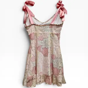 Sugar Thrillz Dolls Kill Pink Floral Butterfly‎ Lace Mini Dress Whimsigoth S thumbnail 3