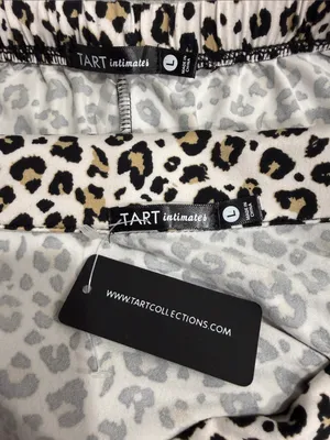 TART INTIMATES Leopard Print Pajama Set Size L women Pants Top thumbnail 11