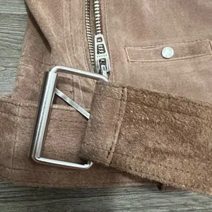Blank NYC Suede Moto Jacket 100% Leather thumbnail 8