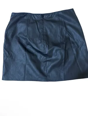 Abercrombie High-Rise black mini skirt size L thumbnail 5