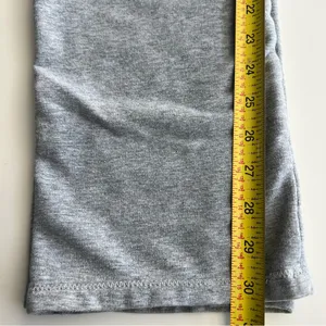 Abercrombie & Fitch Gray straight Sweatpants Logo spell out NY Y2k L thumbnail 5