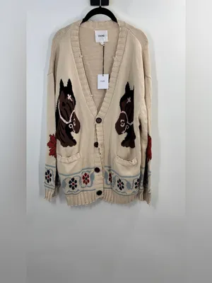 Found x REVOLVE Horse Cardigan in Multi thumbnail 6