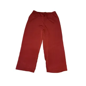 French Laundry Womens Size Large Dress Pants‎ Drawstring Pockets Wide Leg Red thumbnail 5