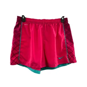 Nike Dri-Fit Shorts Womens XL Used 531774-606 Pink Turquoise thumbnail 15