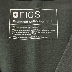 Figs Womens Size L Slate Gray Green Catarina One Pocket Medical Scrub Top FW1000 thumbnail 4