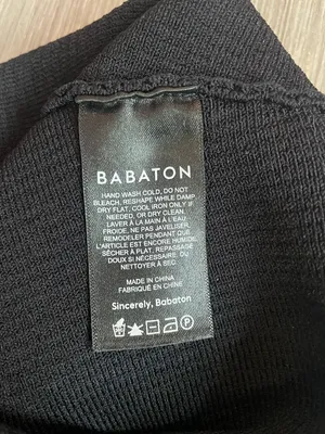 Aritzia Babaton Sculpt Knit Black Cropped Cami Size S thumbnail 5