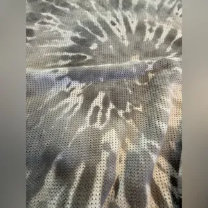 PINK Victoria's Secret Gray and White Tie-Dye Sweatshirt thumbnail 3