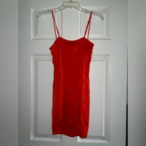 Princess Polly The Charm Mini Dress in Red Size 2 New with tag thumbnail 9