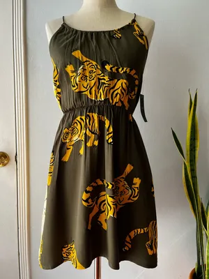 NWT• Hurley• Beach Tiger Sundress• Sz S thumbnail 1