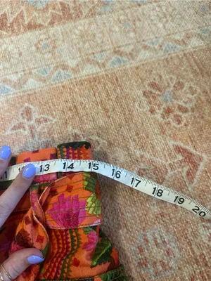 NWT FARM RIO blooming garden shorts orange boho tropical beach vacay floral sz M thumbnail 10