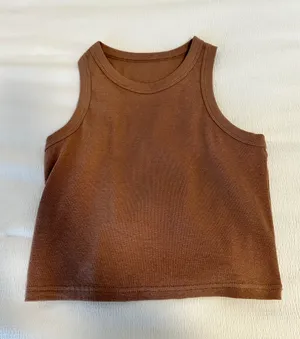 Amazon high neck brown tank thumbnail 1