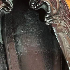 Tory‎ Burch Patent Black Flats size 7.5 thumbnail 7