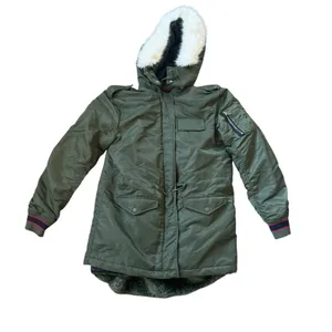 Sandro Green Hooded Parka thumbnail 3