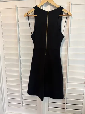 Express Little Black Dress With Cutouts Size 6 thumbnail 2