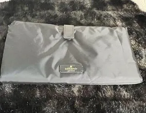 KATE SPADE NEW YORK Black Nylon Travel Bag Folding Magnetic Closure thumbnail 1