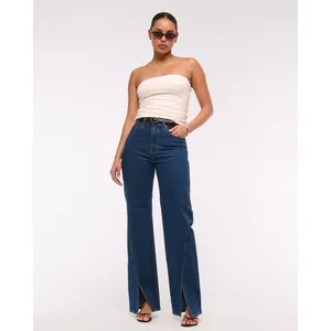 Abercrombie & Fitch High Rise 90s Relaxed Split-Vent Hem Jeans 25 Short thumbnail 6