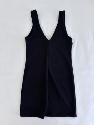 black mini dress thumbnail 2