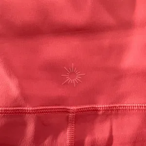 961 | Aerie‎ OFFLINE Goals Laser Cut Scalloped 7/8 Leggings Coral Pink Womens S thumbnail 7