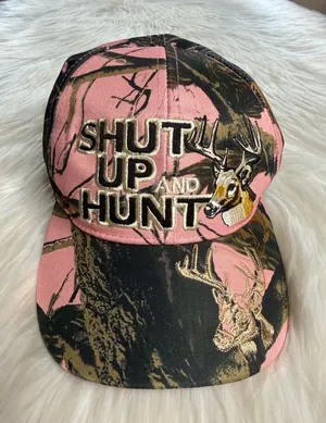 Pink Camouflage Ladies Hunting Hat thumbnail 1
