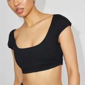 Garage Scoop Back Active square neck Top thumbnail 1