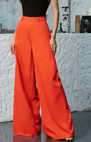 SheIn High-Waist Wide Leg Pants thumbnail 1