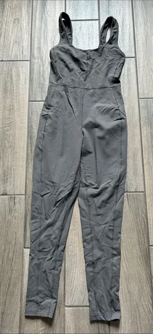 Dynamite Charcoal Sleeveless Jumpsuit thumbnail 1
