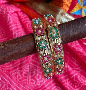 Golden Bangles / Kada Gold thumbnail 1