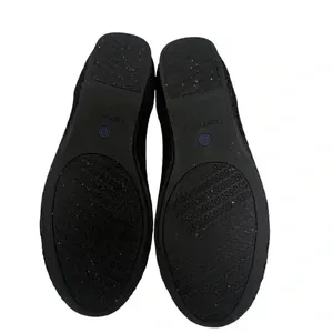 Rothy’s Flat Knit Honeycomb Rounded Toe Flats shoes Black/Blue Halo Size 7 thumbnail 9