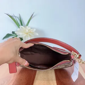 NWT Coach X Peanuts Teri Shoulder Bag In Signature Canvas With Patches thumbnail 5