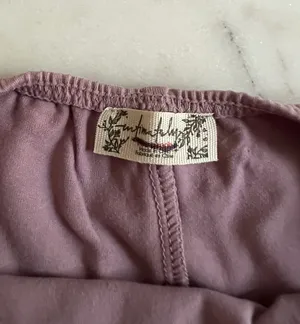 Free People Intimately Cotton Low Back Romper Purple Gray thumbnail 3