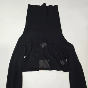 Superdown Camille Off Shoulder Top in Black thumbnail 4