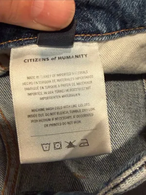 Citizens Of Humanity Paloma Wide-Leg Jeans - Medium Blue Denim 26 thumbnail 7
