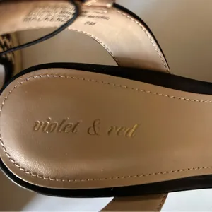 NWOT Violet & Red ‘Mackenzie’ Espadrille Wedge | Size: 9 thumbnail 6