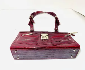Y2K 2000’s Red Satchel Purse thumbnail 7