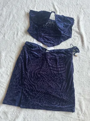Outcast Clothing Gigi Crop Top & Skirt thumbnail 4