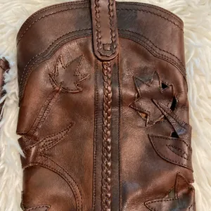 White Mountain, Santa Fe, Western CowboyBoots size 8.5 brown color thumbnail 2