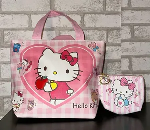 Sanrio Hello Kitty lunch bag and coin pouch thumbnail 1