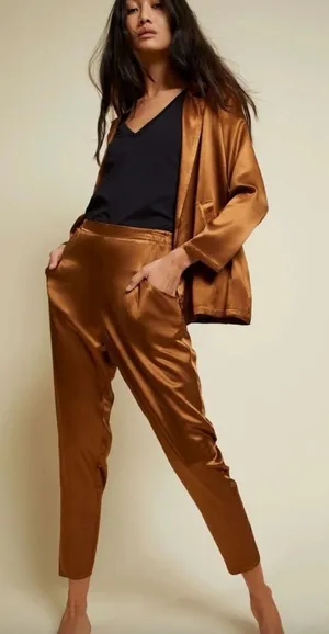 Nation LTD Madrid Bronze Pull On Pants thumbnail 1