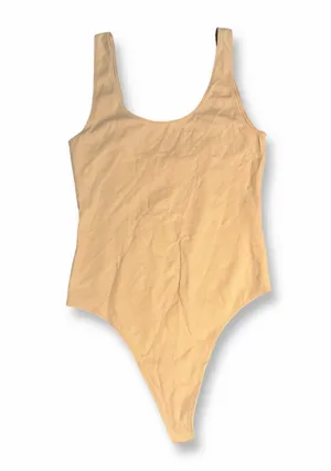 Aritzia Wilfred Free Leila Bodysuit Stockings Beige Size Small thumbnail 1